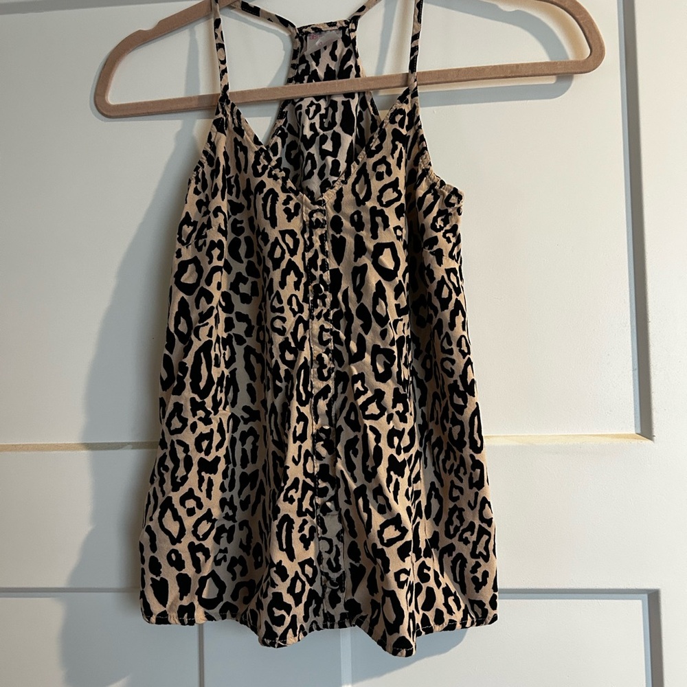 Leopard Print Women's Top